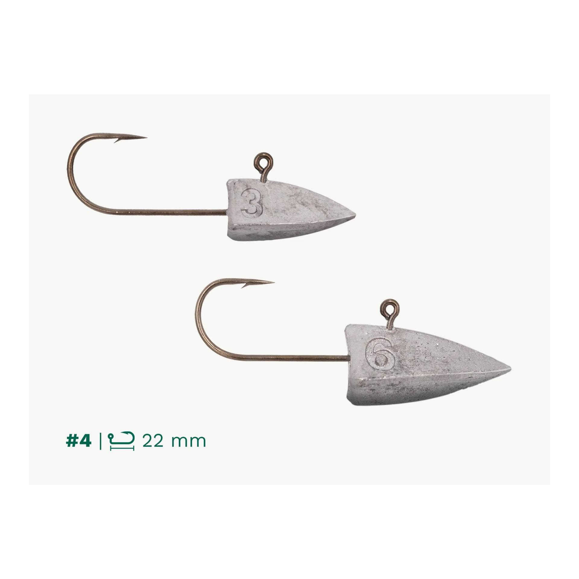 Greenfin Leadfree Dart Jighead - Produktbild 3