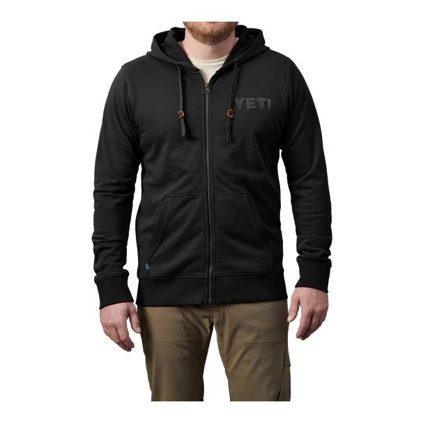YETI Logo Badge Fleece Hoodie Full Zip - Sweat à capuche