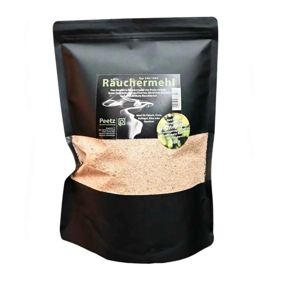 Räuchermehl Fichtenholz 500g wiederverschliessbar