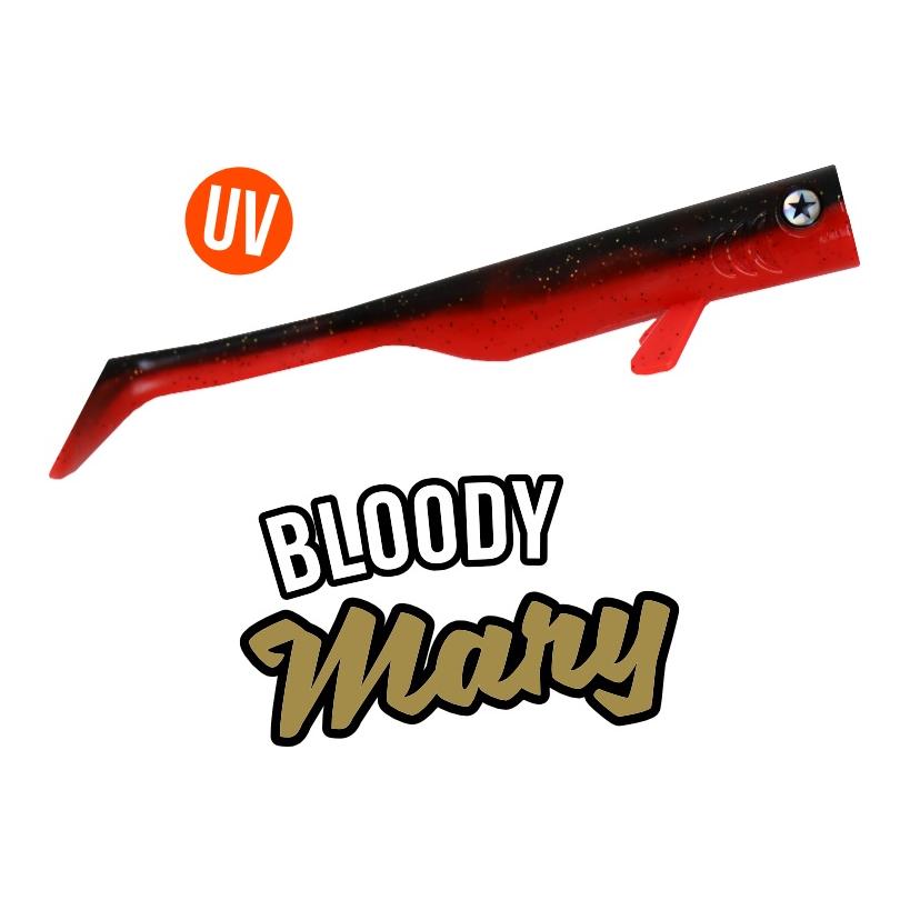 LMAB Drunk Bait Bloody Mary 16cm - Leurre souple