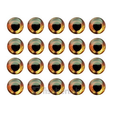 Fish Skull Living Eyes - Fire - Augen