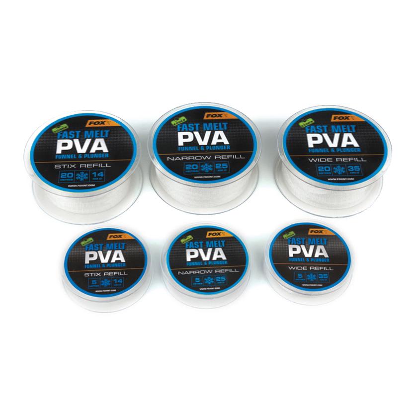FOX Rage Edges 5m refill Fast Melt 25mm Narrow