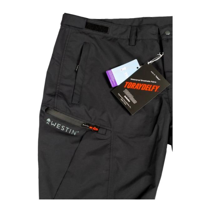 W6 Rain Pants Steel Black - Regenhose - Produktbild 2