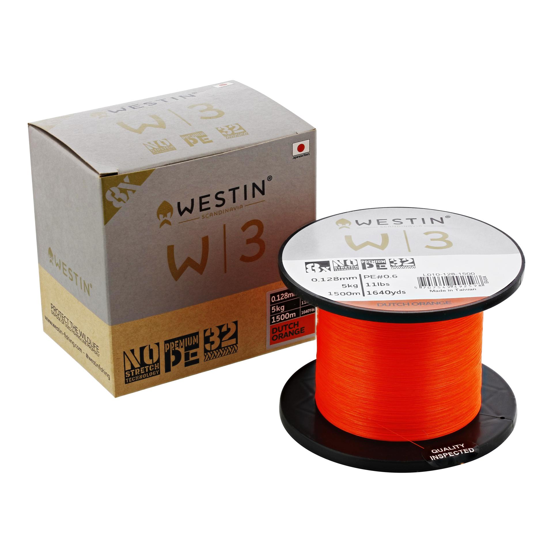 W3 8 Braid Dutch Orange Meterware - Meterpreis