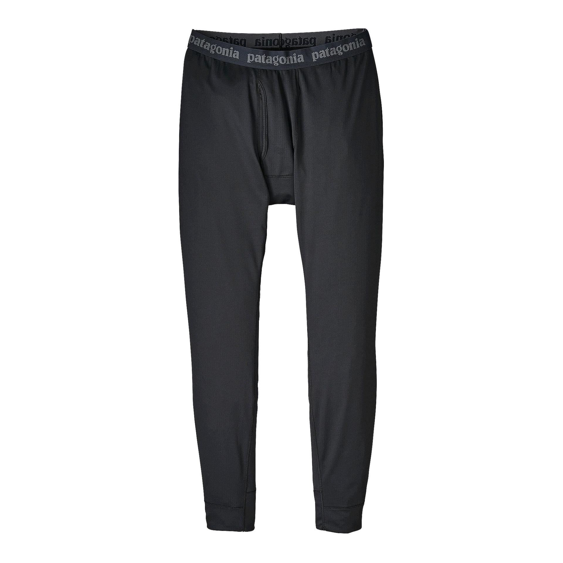 Men's Capilene Midweight Bottoms Black - Sous-vêtement fonctionnel
