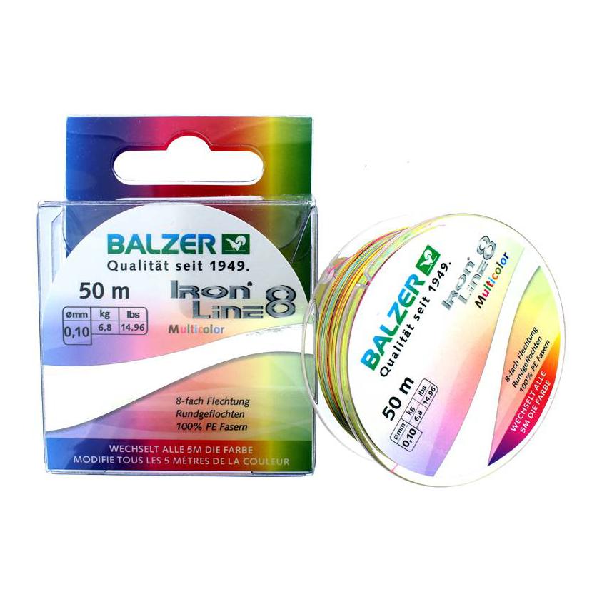 Iron Line 8 Multicolor 50m - Felchenschnur