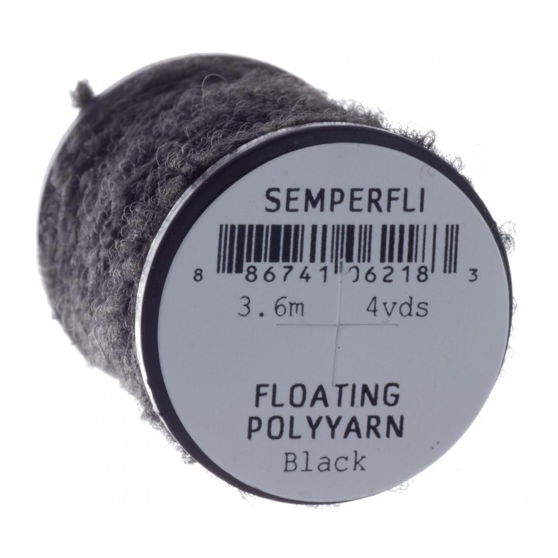 Dry Fly Polyyarn - Black