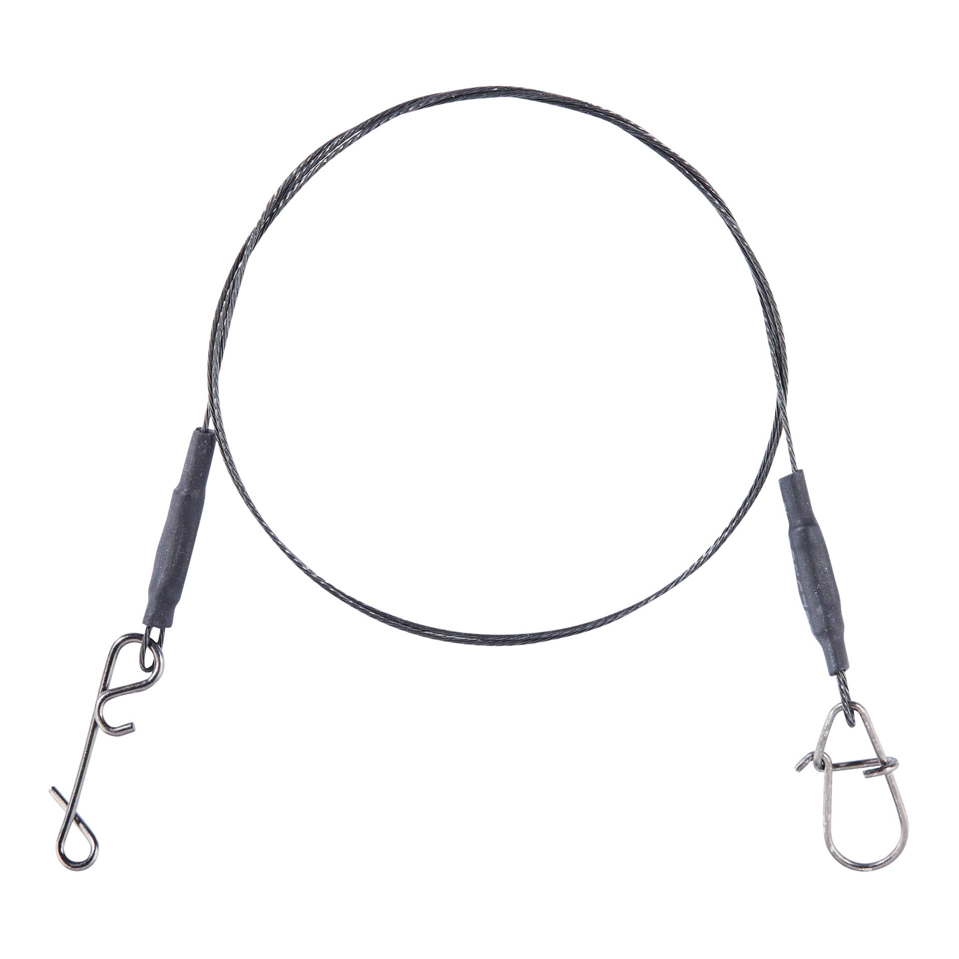 Shirasu Titanium wire 1x7 35cm no Knot - Titanium-Vorfach