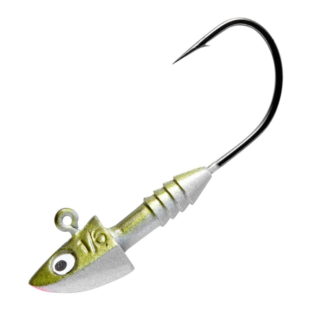 All-round Powerjig Olive Pearl - Jigkopf