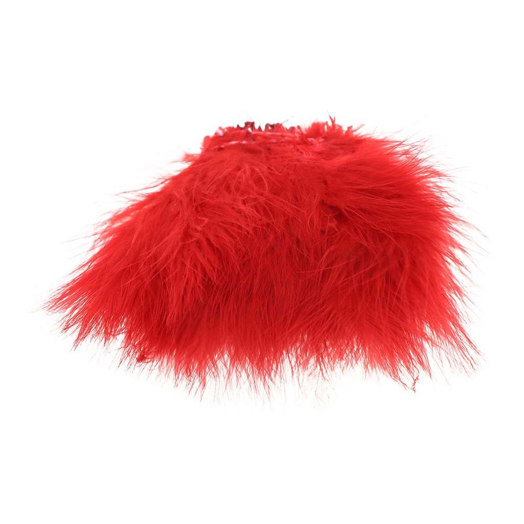 Marabou Blood Quill - Red