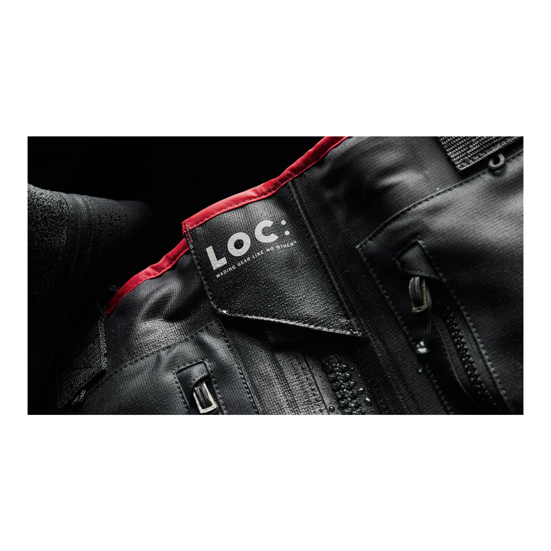 LOC LOC 3-D Mesh Tech Wader Zip - Wathose