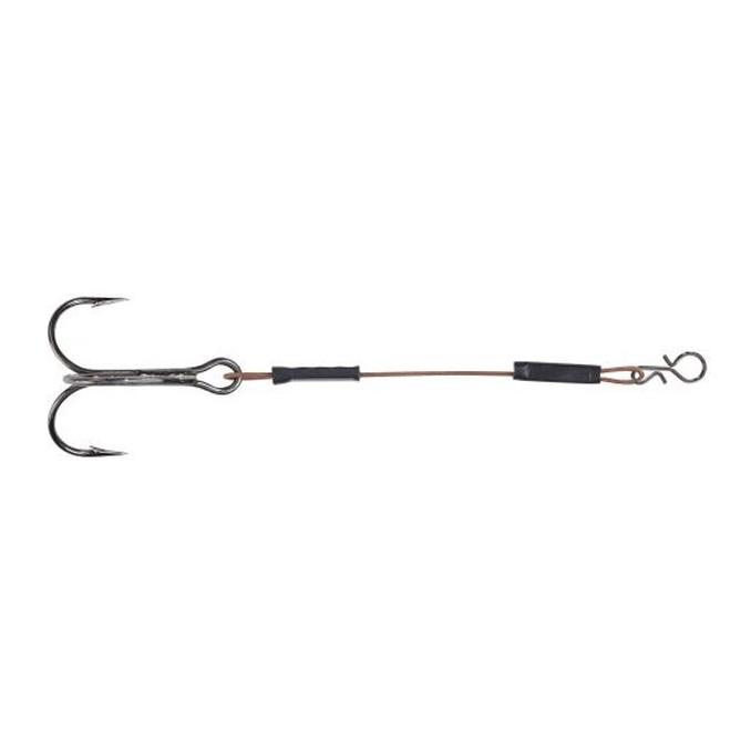 1x7 Coated Stinger Rig - Angsthakensystem beschichtet