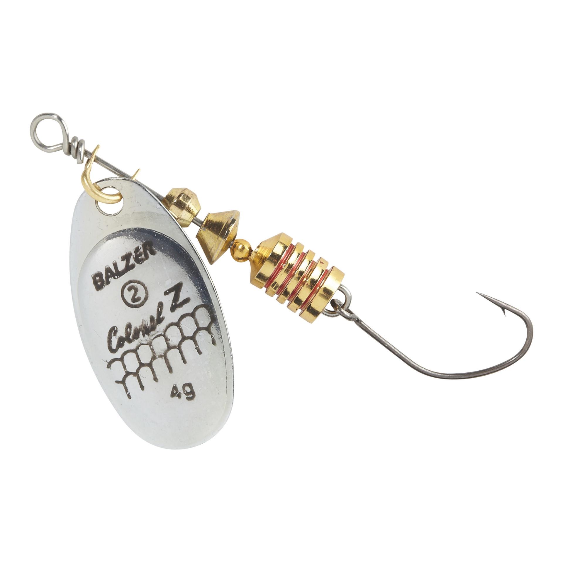 Balzer Colonel Z Hameçon simple Argent - Cuillère tournante