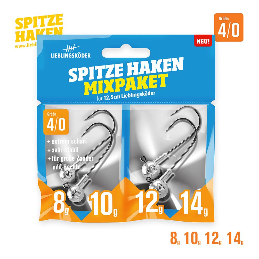 Spitze Haken Mixpaket 4/0 - Jigkopf - Produktbild 1