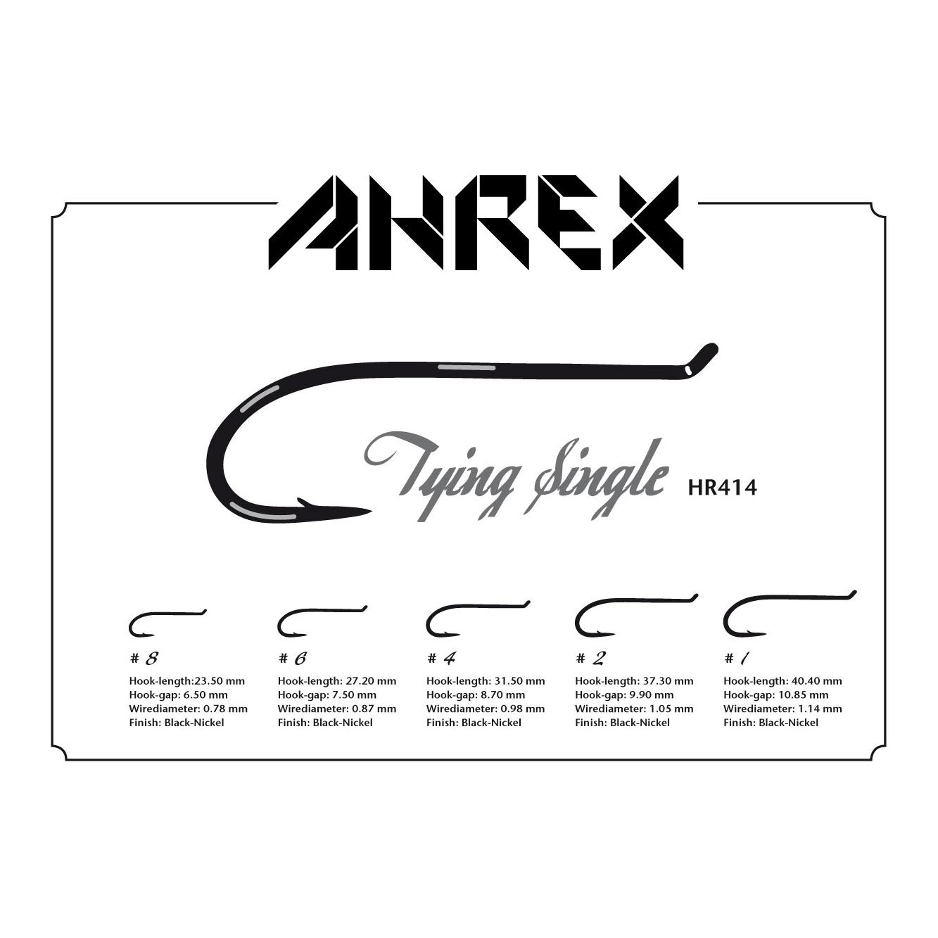 HR414 - Tying Single - Hameçon mouches - Image du produit 4