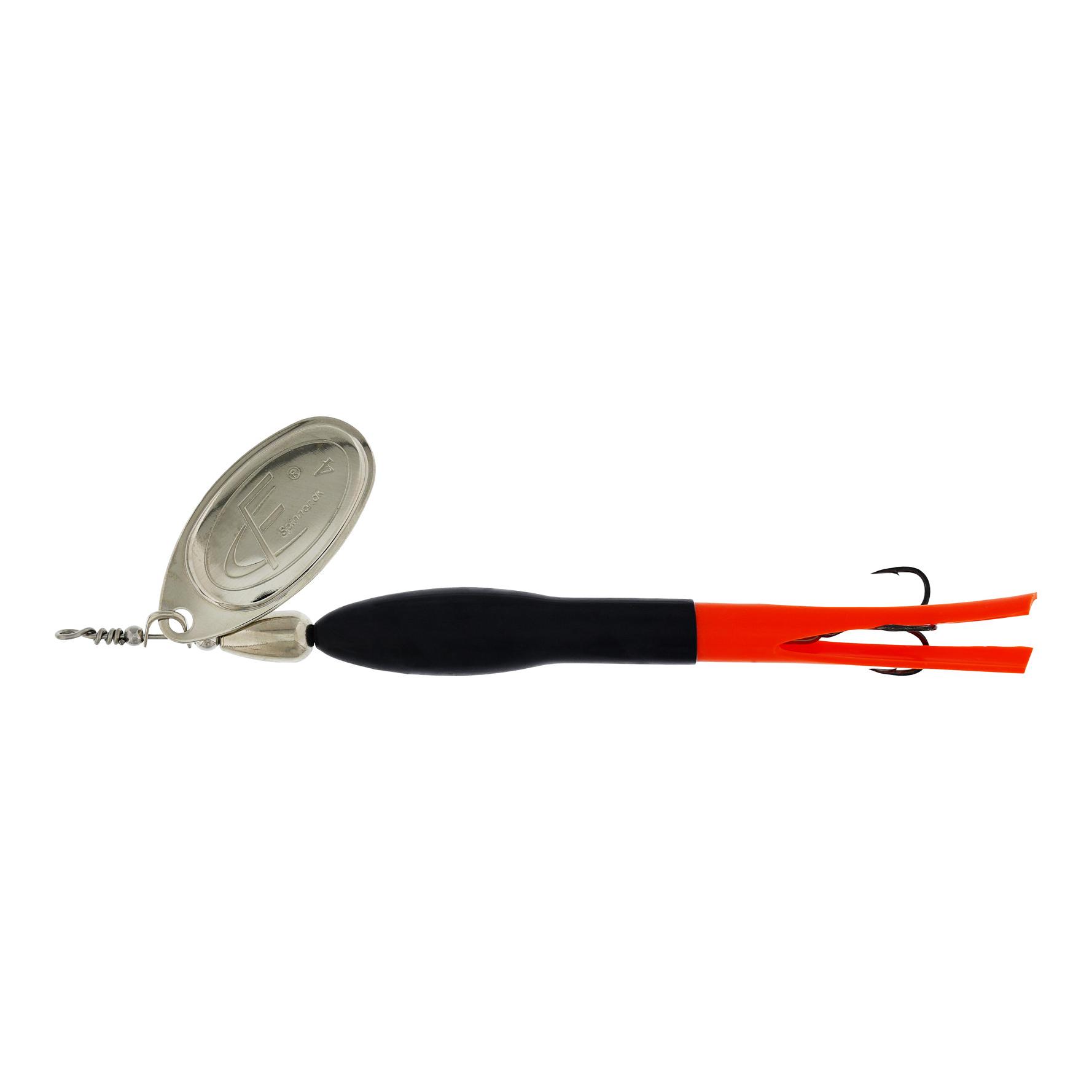 Black/Flouro Orange/Silver Blade