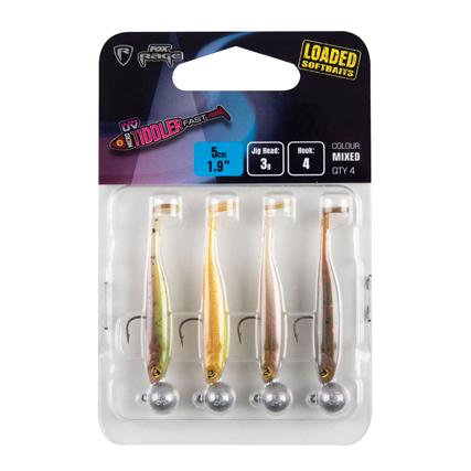 Ultra UV Micro Tiddler Fast Mixed Loaded - Gummiköder montiert