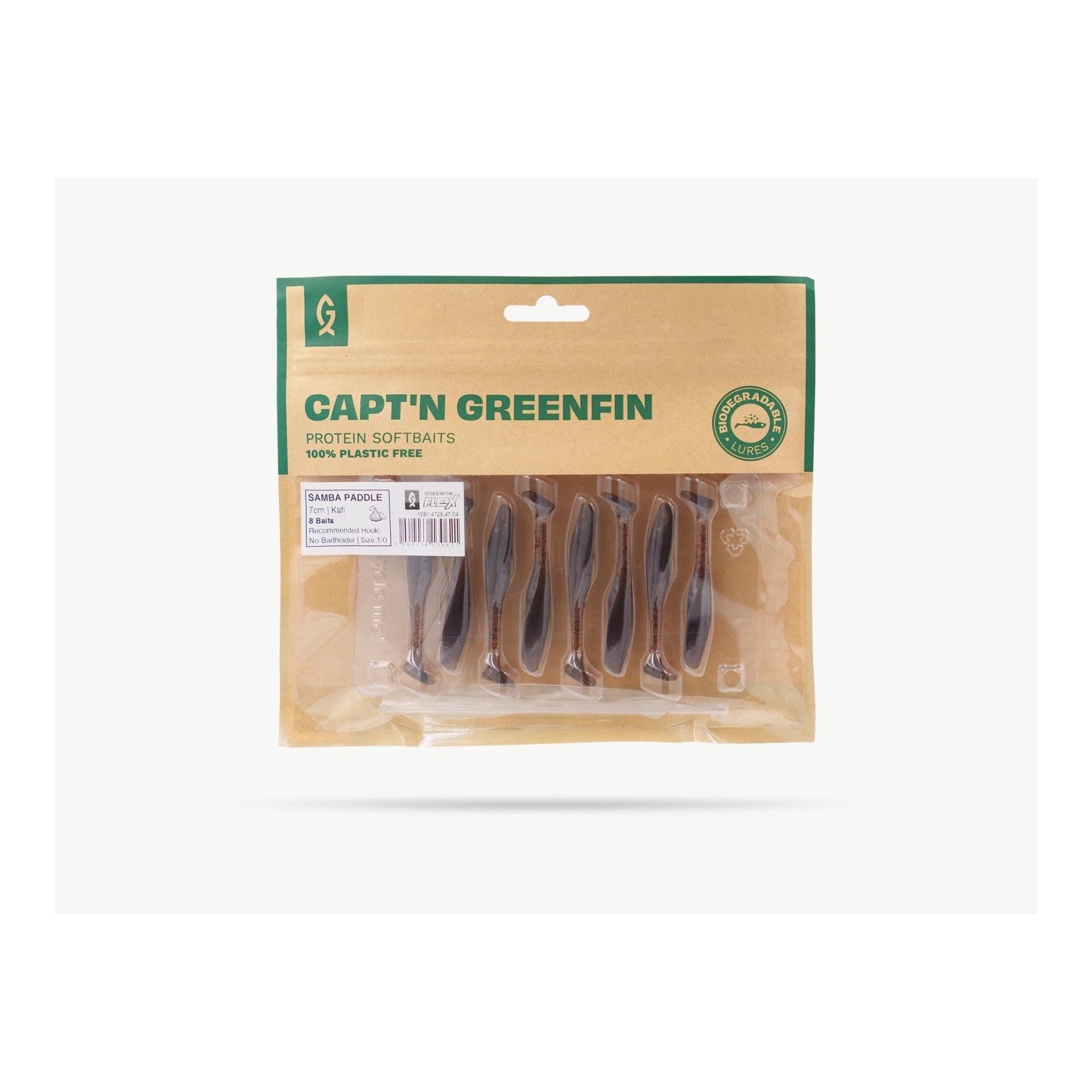 Greenfin SAMBA PADDLE 7cm - Proteinköder - Produktbild 3