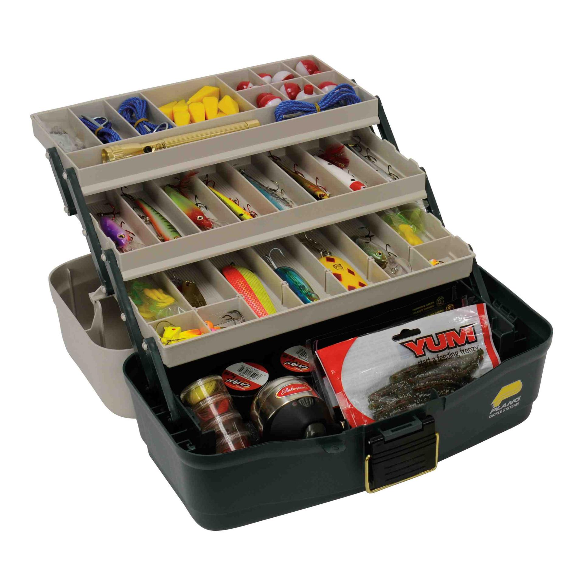 Eco Friendly 3-Tray Tackle Box - Gerätekasten