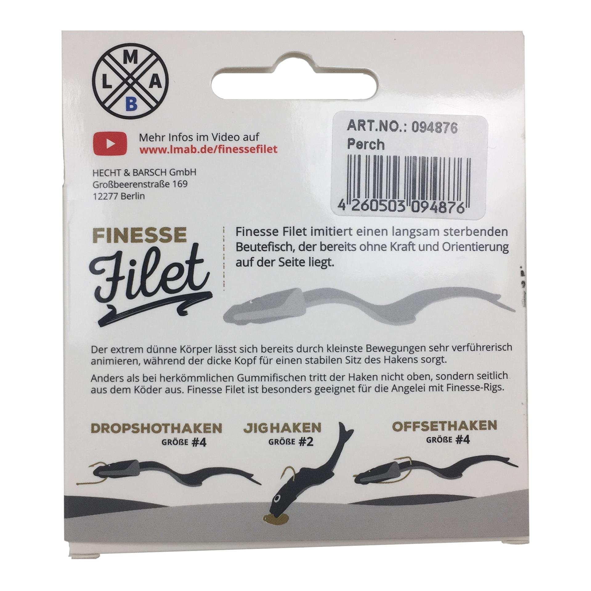 Finesse Filet Sunrise - Gummiköder - Produktbild 3