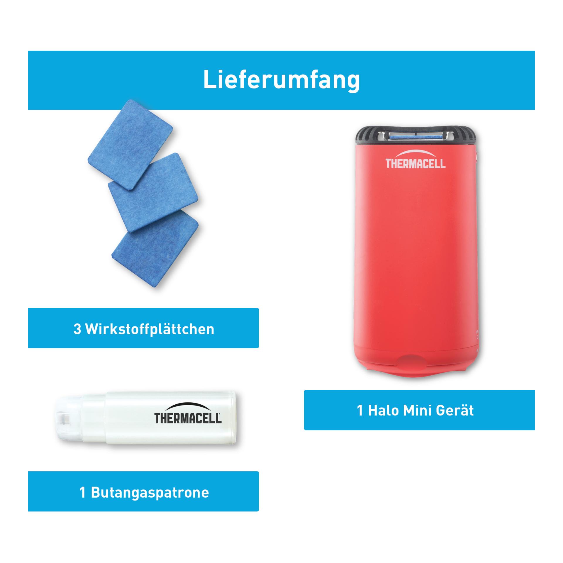 Répulsif antimoustiques Protect HALOmini – rouge vermillon - Image du produit 2