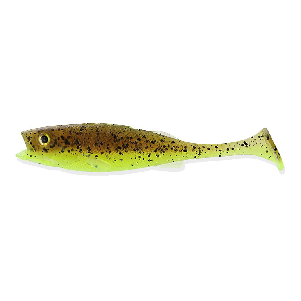 Köfi Perch Green Pumpkin Chartreuse - Gummiköder - Produktbild 1
