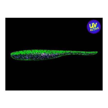 Shad Impact Chartreuse Ice Shad - Leurre souple