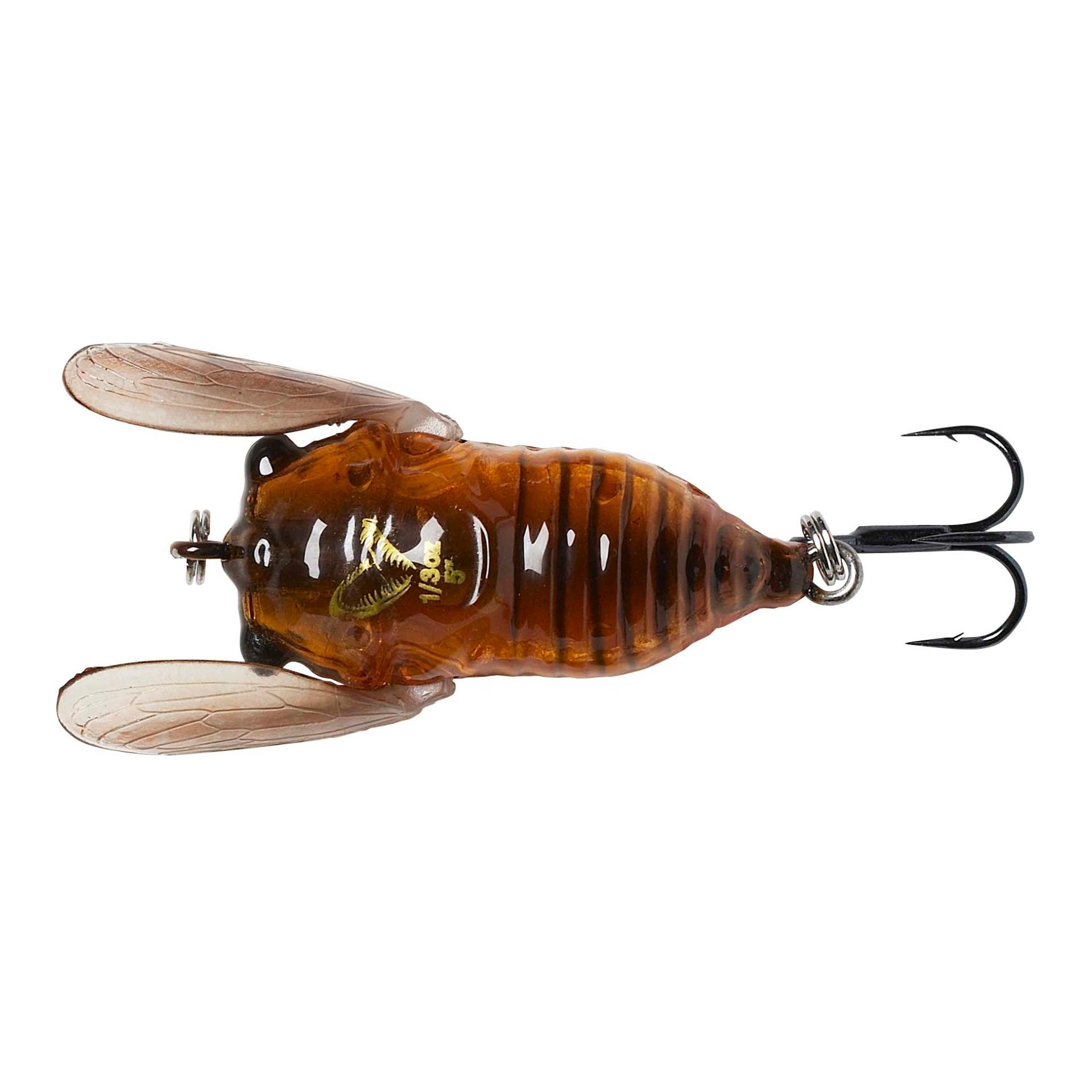 3D Cicada Brown - Zikadenimitat