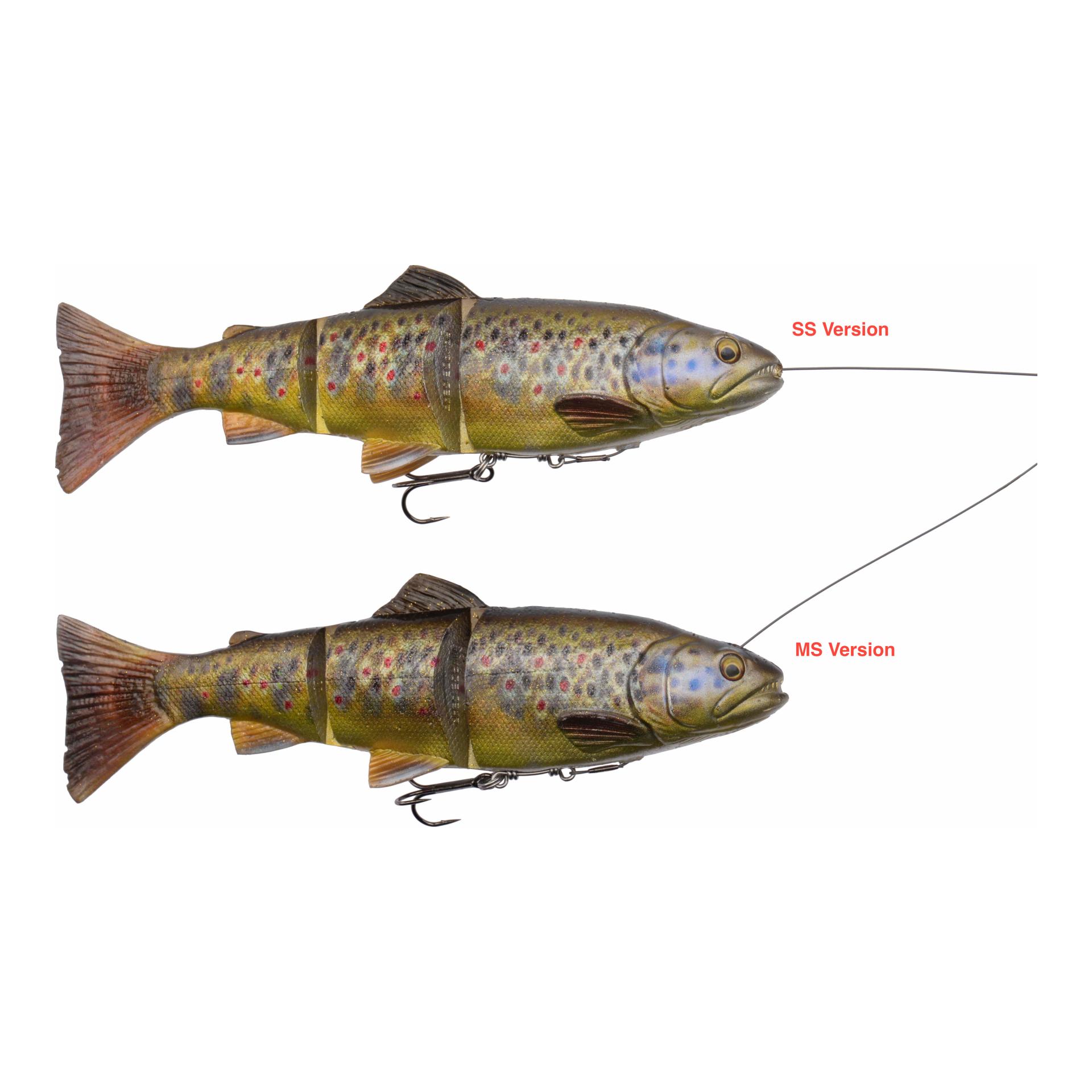 4D Line Thru Trout Rainbow MS - Swimbait - Produktbild 2