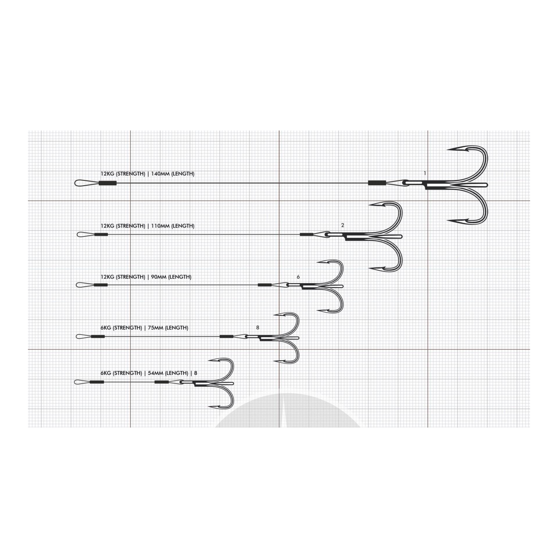 7554-W 19 Wire Stinger - Angsthaken - Produktbild 3
