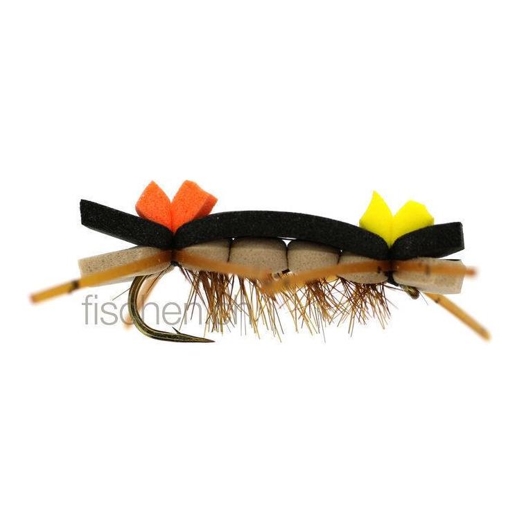 Chernobyl Ant Schwarz/Beige - Trockenfliege