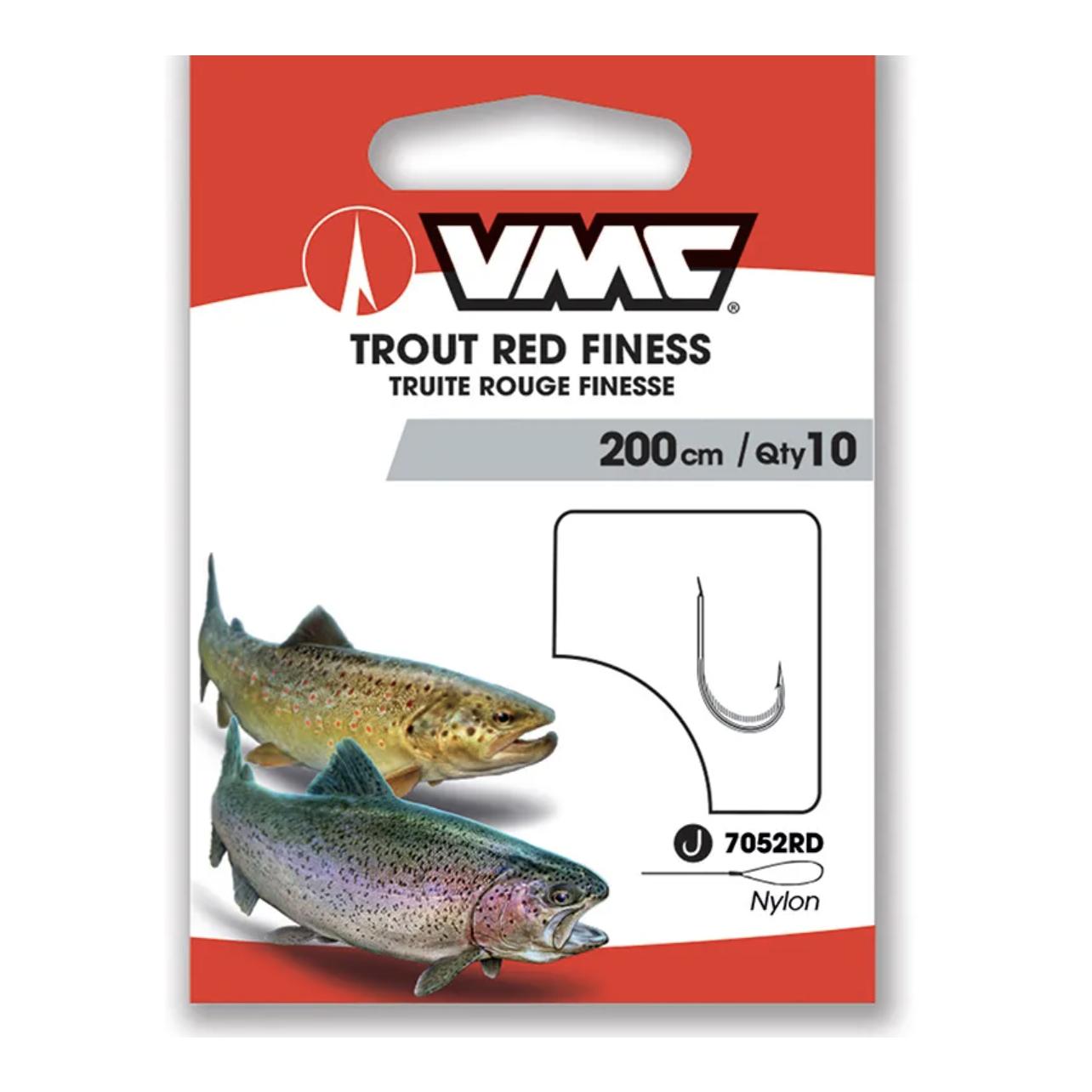 VMC 7053 Trout Red Finess 200 cm