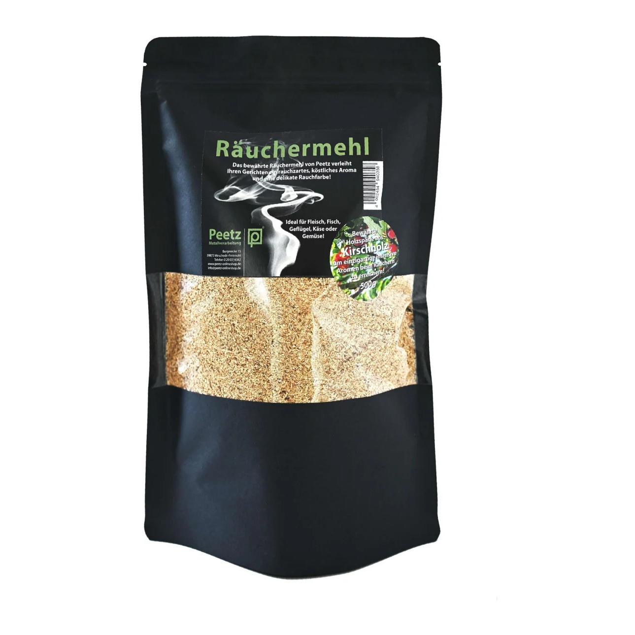 Räuchermehl Kirsche 500g wiederverschliessbar