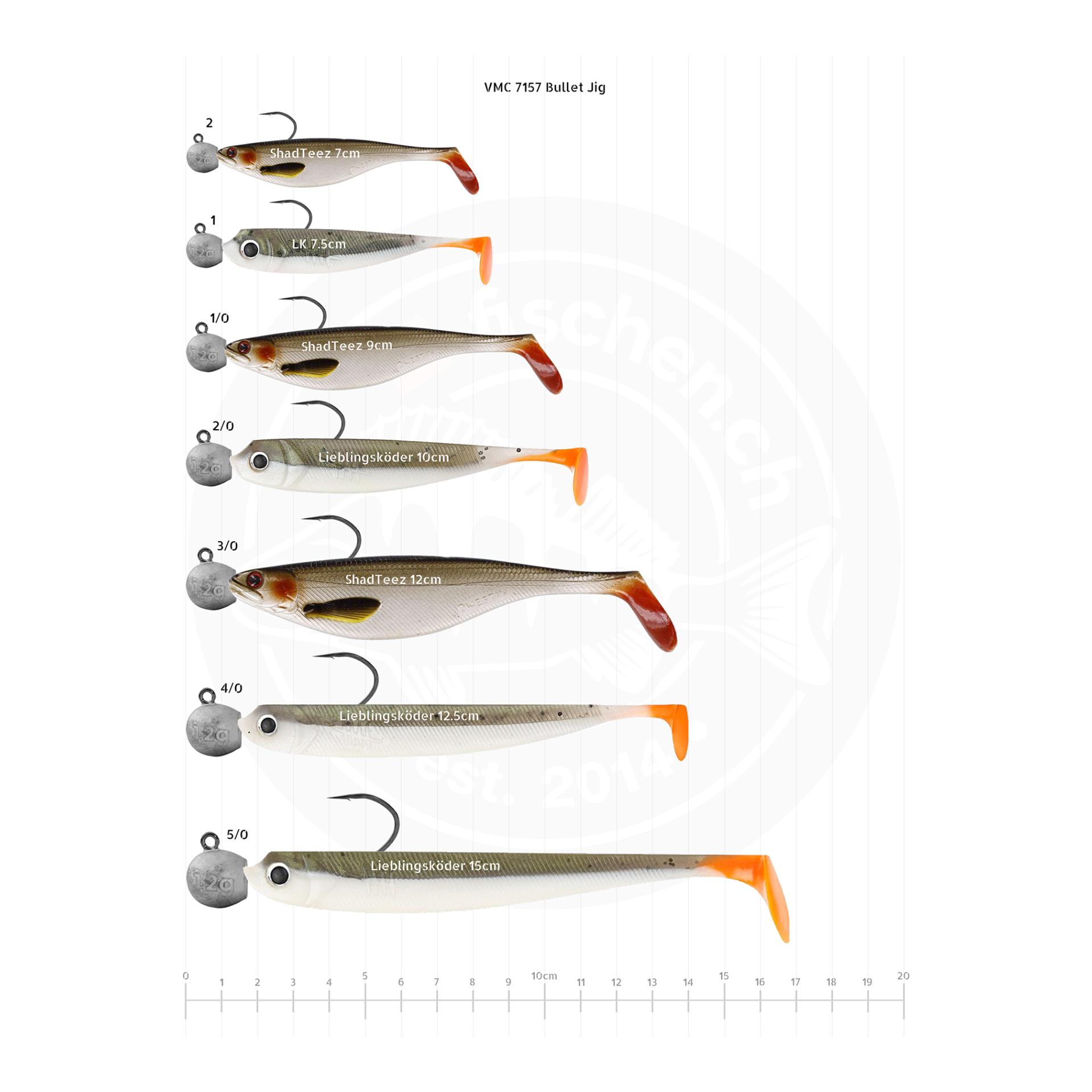 7157 Bullet Jig - Jigkopf - Produktbild 5
