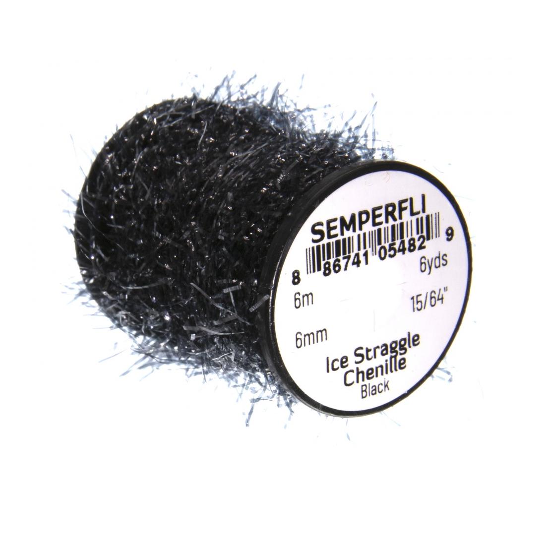 Semperfli Ice Straggle Chenille Black