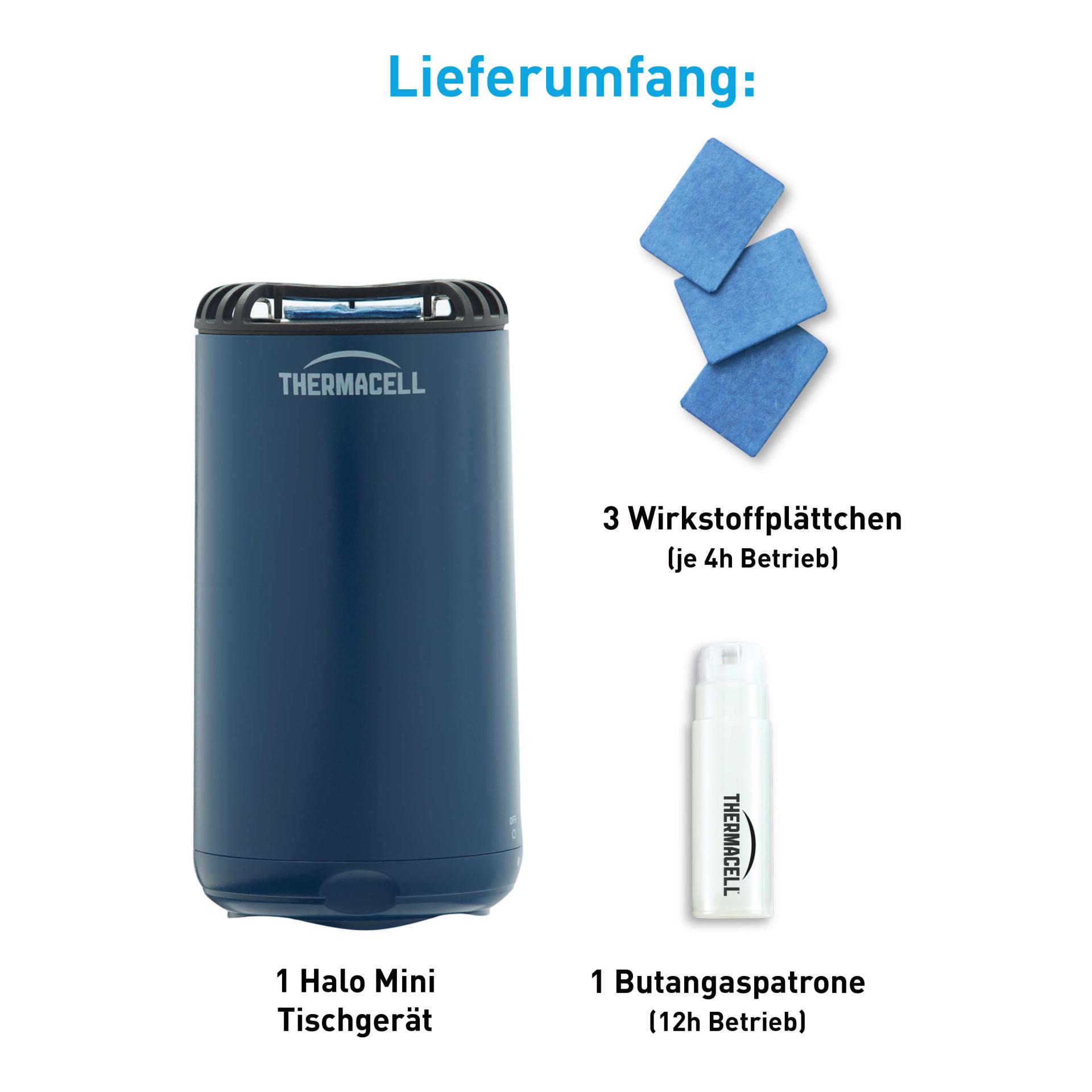 Thermacell Dispositif de table anti-moustique HALO mini - navy
