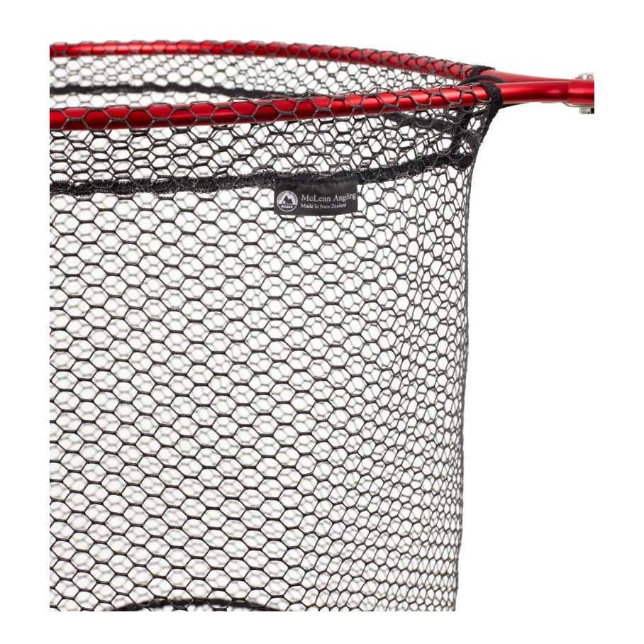 McLean Angling Short Handle Rubber WeighNet M - Watfeumer inkl. Waage
