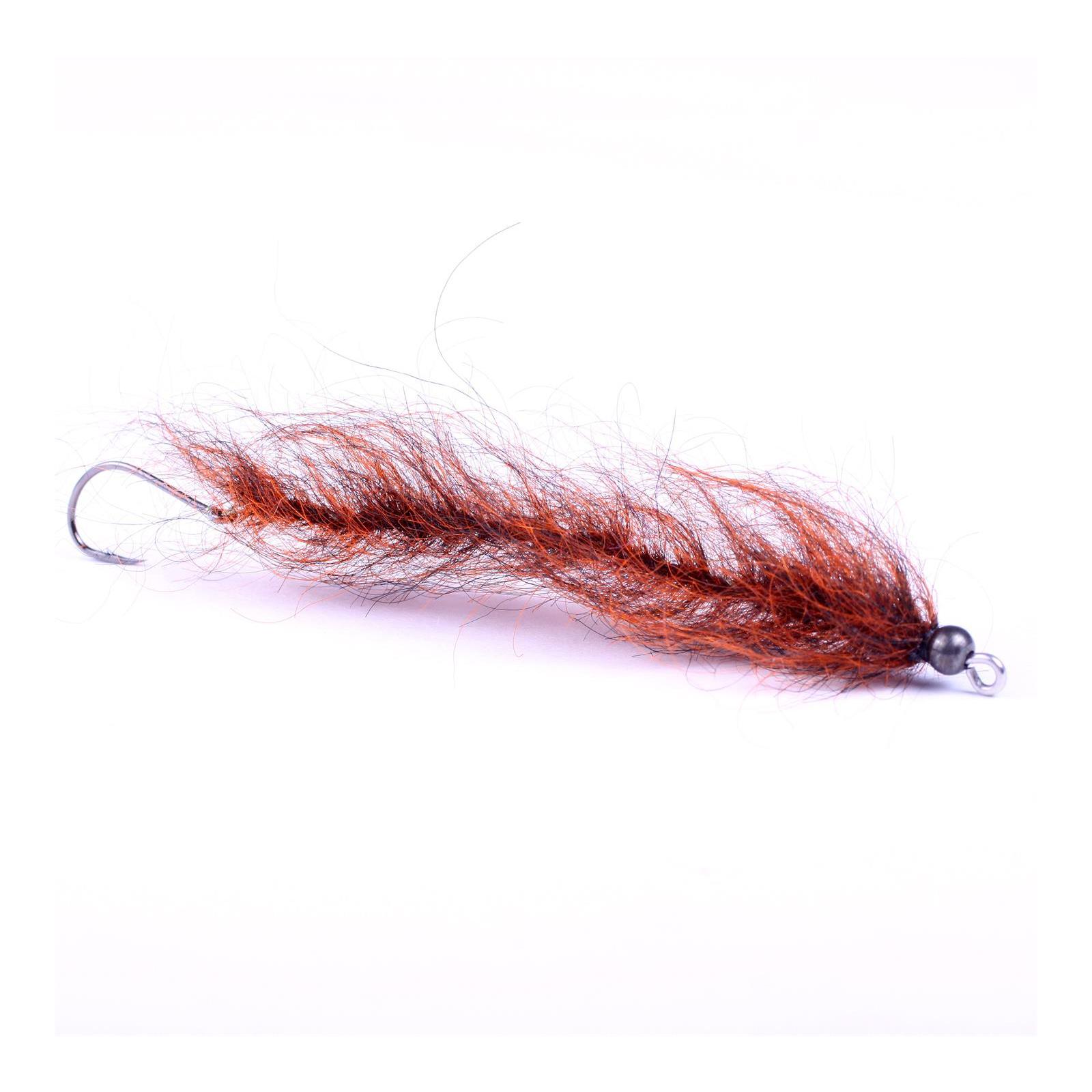 Børstemark Hot Orange/Black - Streamer - Produktbild 1