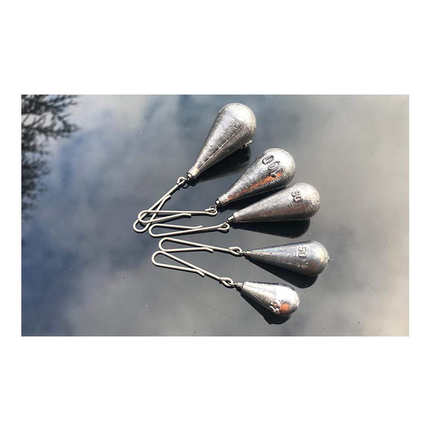 PERL®TEC Birnenblei mit Inox-Einhänger