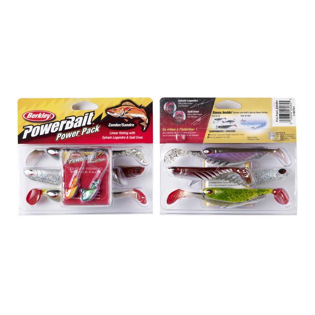 Berkley Powerbait Linear Fishing Kit Zander - Gummiköder
