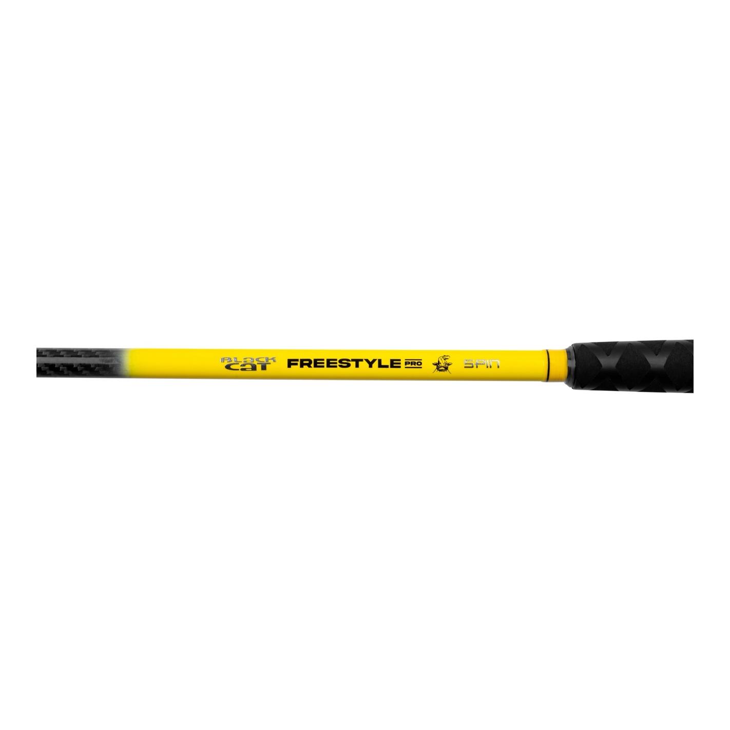Black Cat Freestyle Pro Spin 2,70 m – Wels‑Spinnrute mit X-Solid Technology