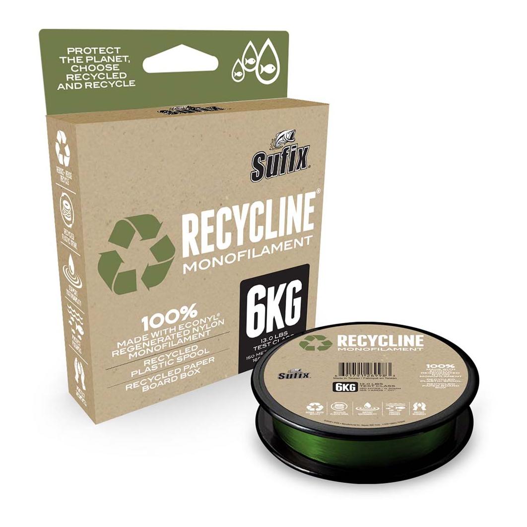 Recycline 300m Green - Monofile Schnur