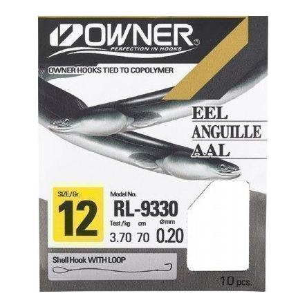 Owner RL-9330 Aal rot - mit Widerhaken