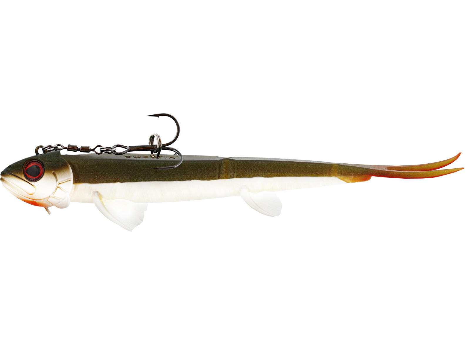 Twinteez Pelagic V-Tail R`N R - Vertikal Gummiköder