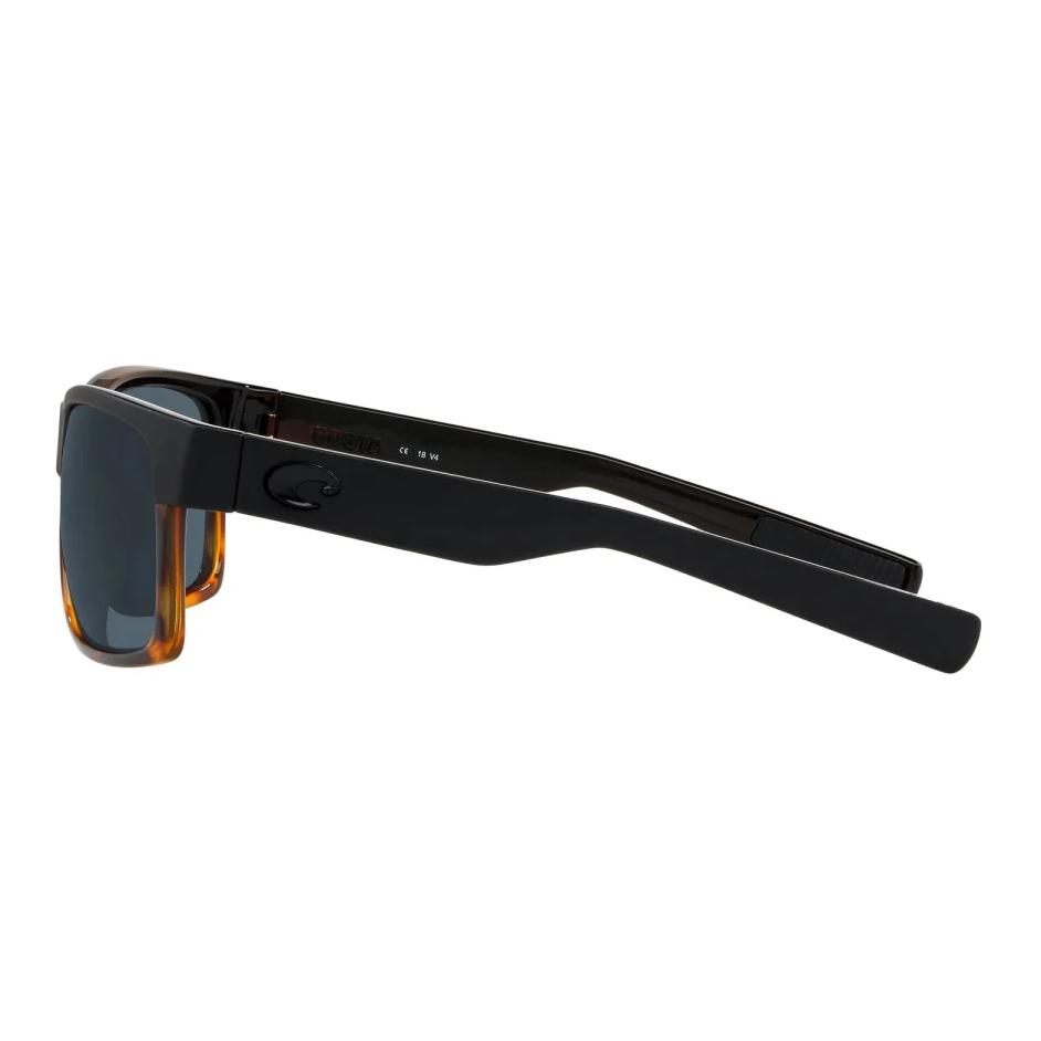 Costa Half Moon Black Matte - Lunettes polarisées