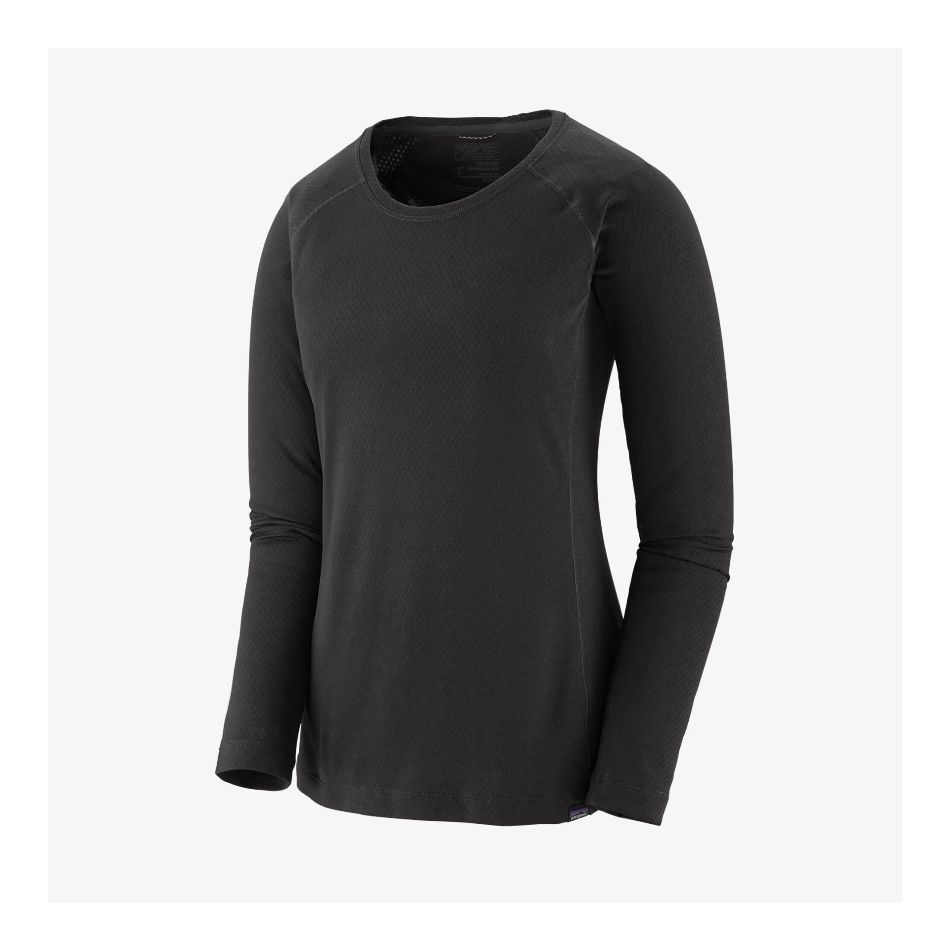 W's Capilene Midweight Crew Black - Sous-vêtement fonctionnel - Image du produit 1