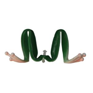 Kahara Diving Frog rechange #8 red eye tree frog 2pc.