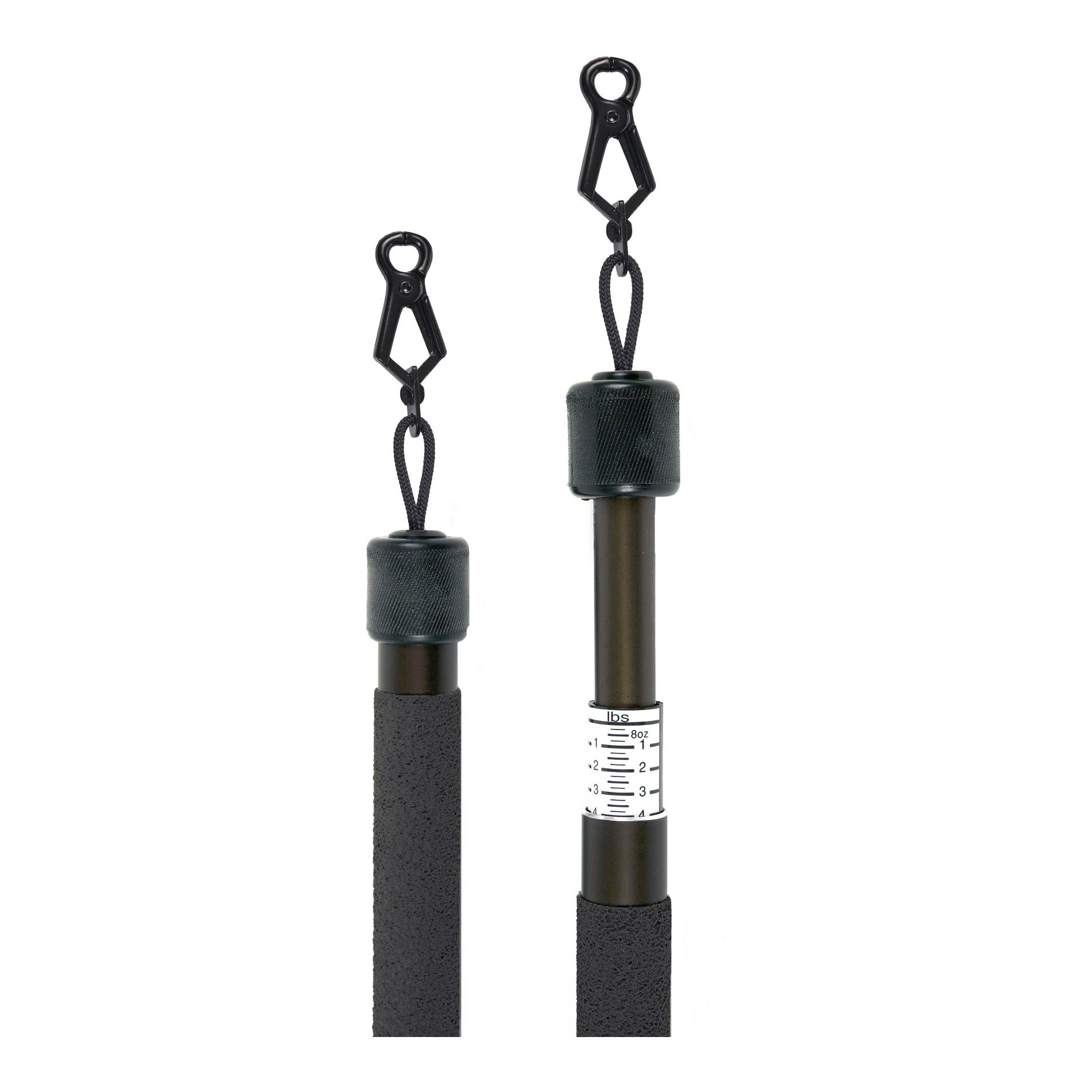 McLean Angling Short Handle Rubber WeighNet S - Watfeumer inkl. Waage