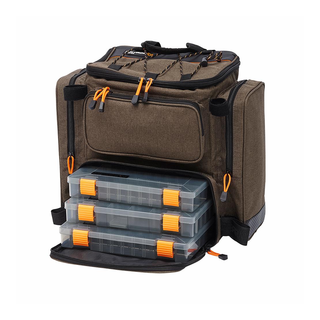 Savage Gear Specialist Rucksack mit 3 Boxen - Rucksack