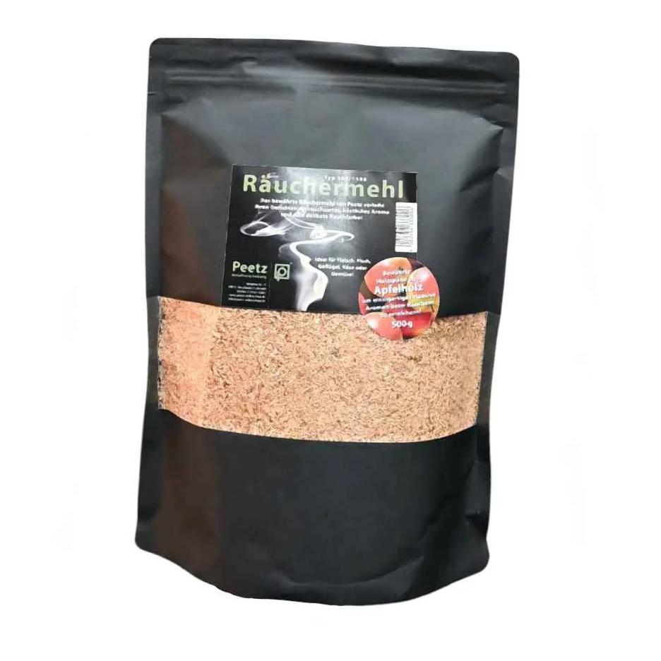 Räuchermehl Apfelholz 500g wiederverschliessbar
